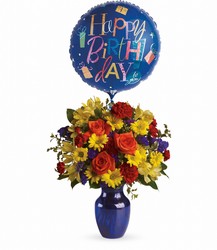 Fly Away Birthday Bouquet Flower Power, Florist Davenport FL